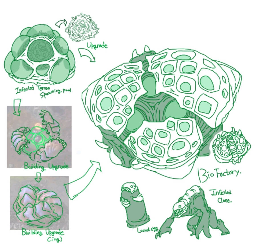 Infestedterran building concept idea by 0207kty on DeviantArt