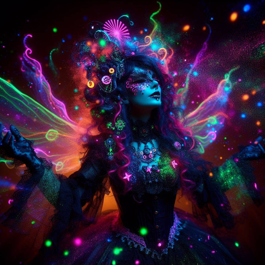 Freya Rapture Neon Neon Fairy (5) by mythaiart on DeviantArt