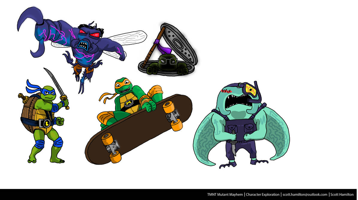 Mayhem Rottmnt Deviant TMNT: Mutant Mayhem by KingScotros on DeviantArt