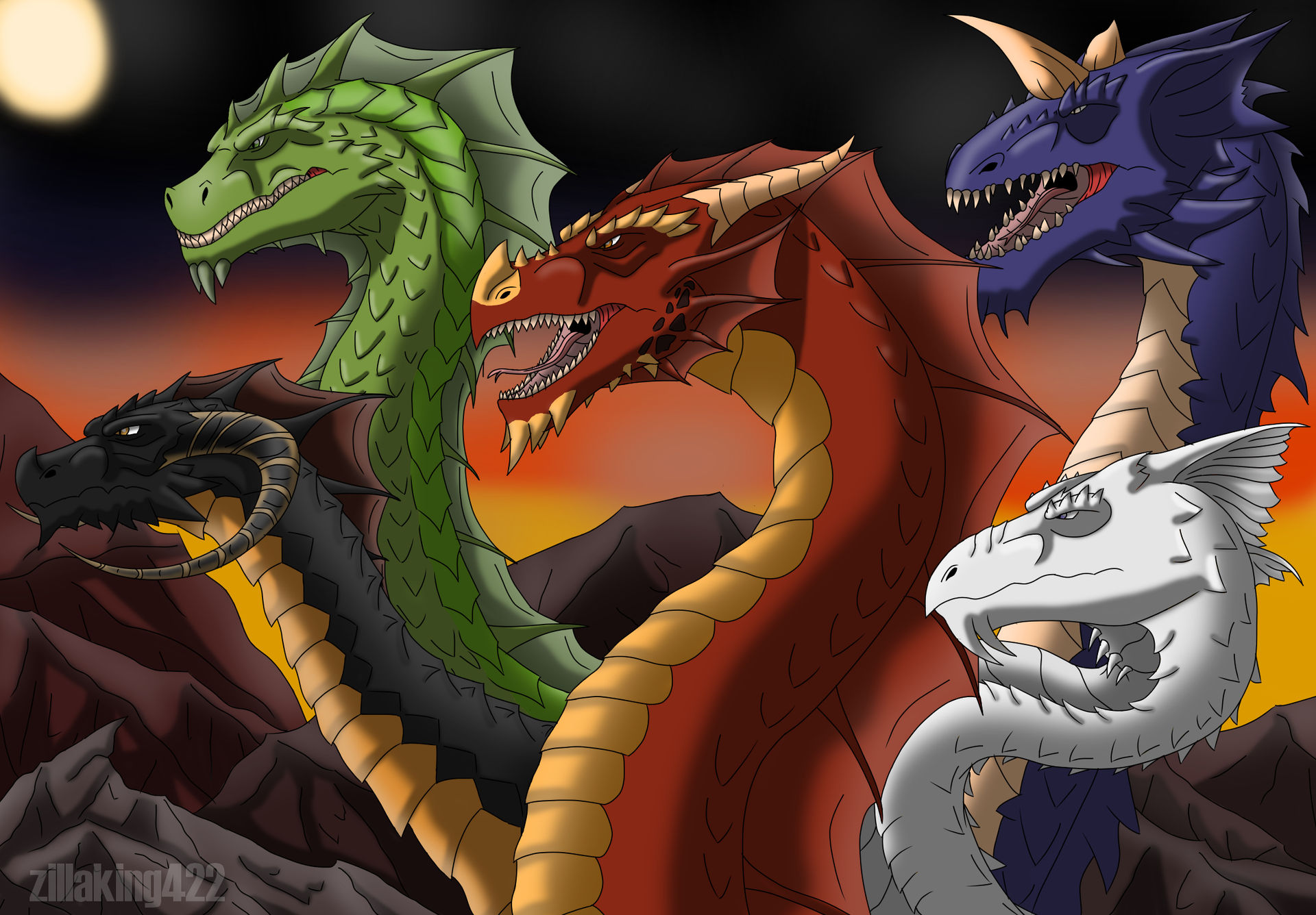 Tiamat by zillaking422 on DeviantArt