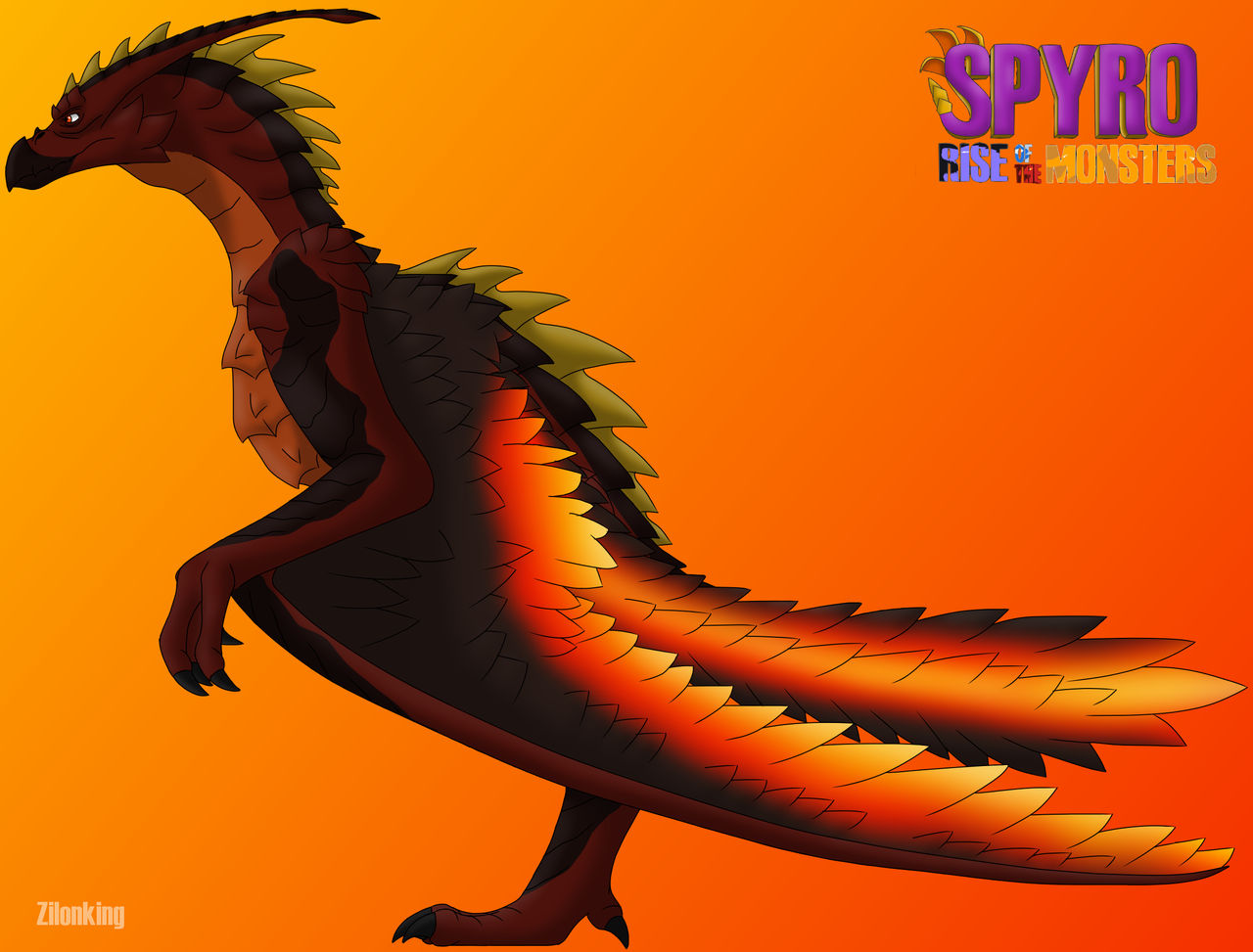 Rodan Red Sign Spyro ROTM - Rodan (Redesign) by ZilonKing on DeviantArt