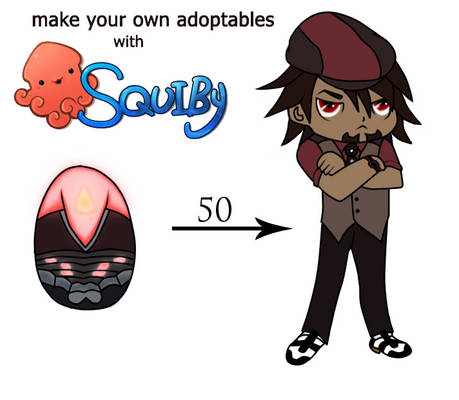 Squiby Adoptables - H-01 Black Tiger (SPOILER)