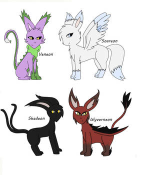 Fake Eevee Evolutions Challenge 4 of 4~