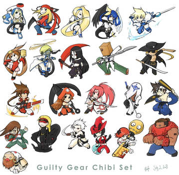 Guilty Gear Chibi Set