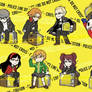 P4 Chibi Set