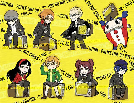 P4 Chibi Set