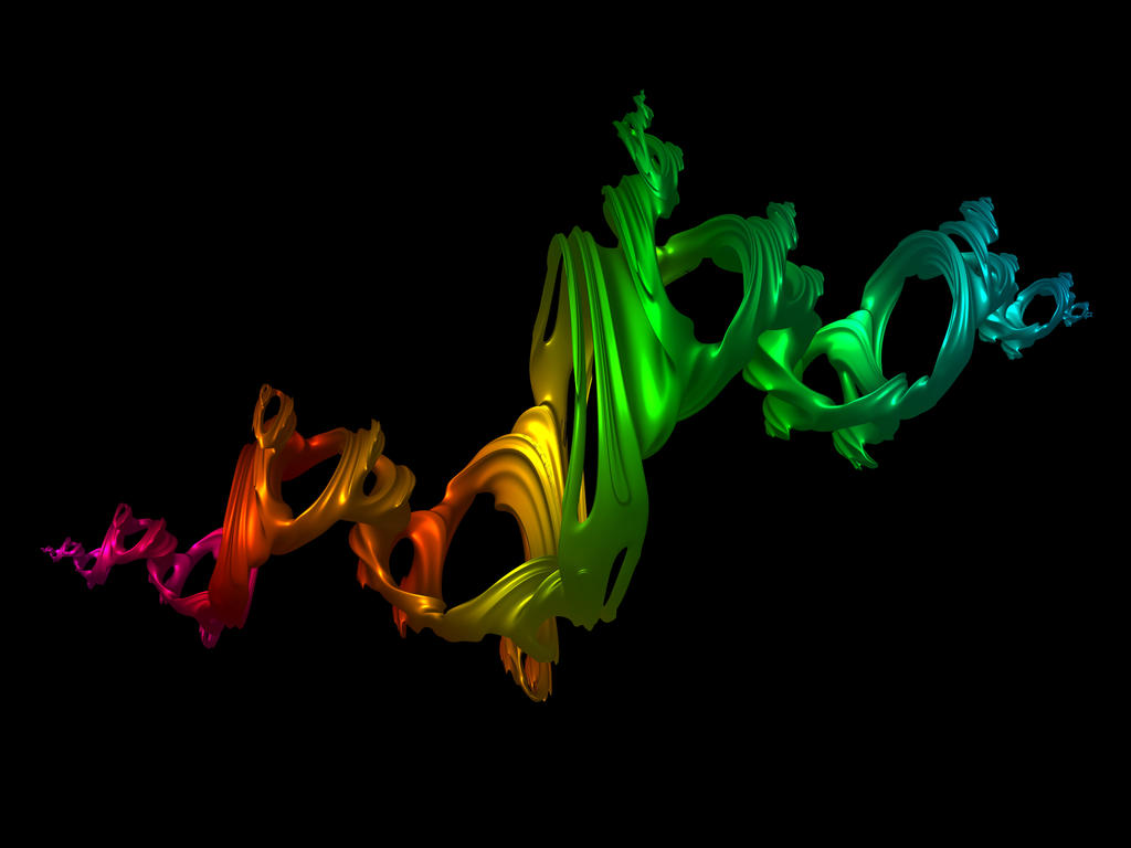 Raytraced 4d Julia fractal (free download)