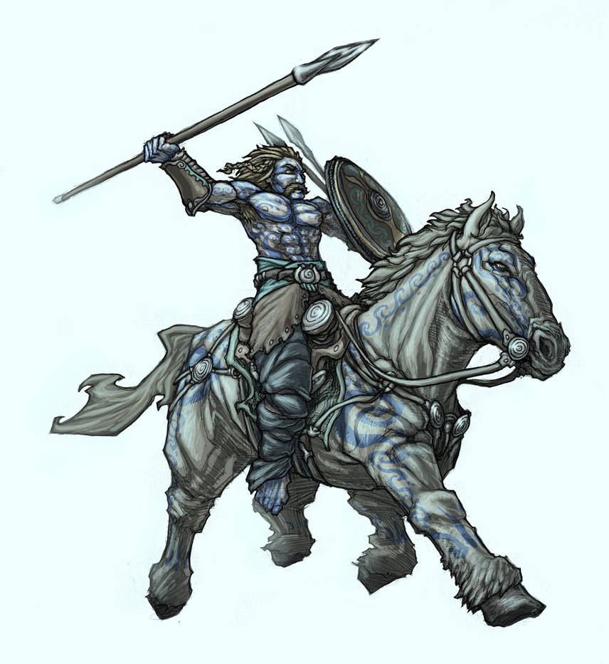 Woad Raider by aGiantSalamander on DeviantArt