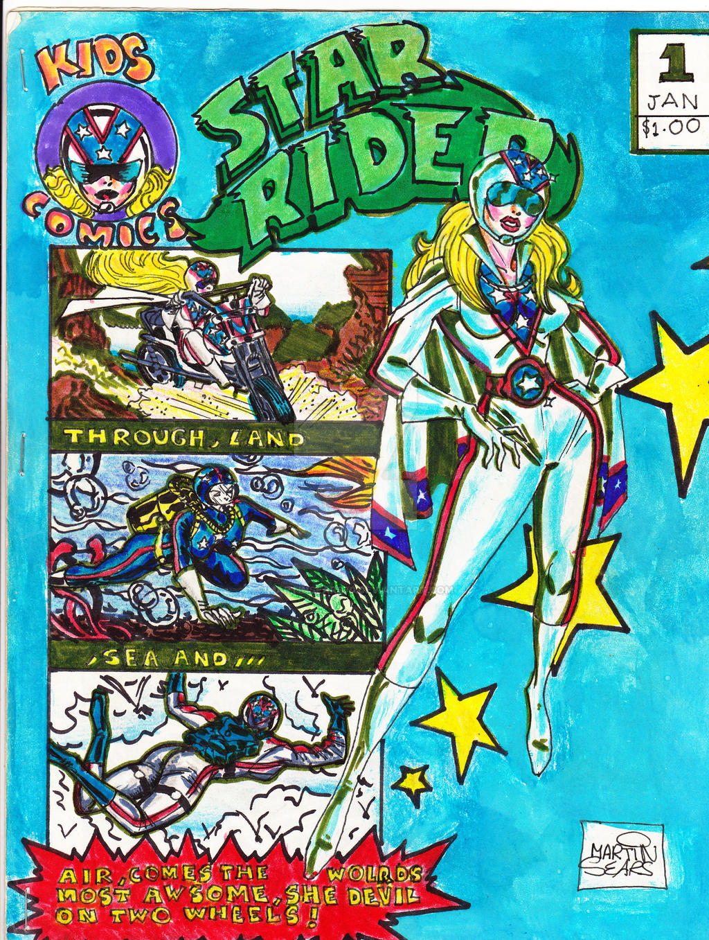 Star Rider Comic STAR RIDER by MartinSears70 on DeviantArt