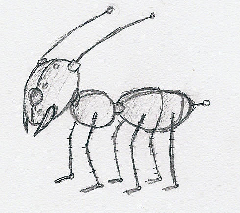 Robo-Ant by 3-DSquirrel on DeviantArt