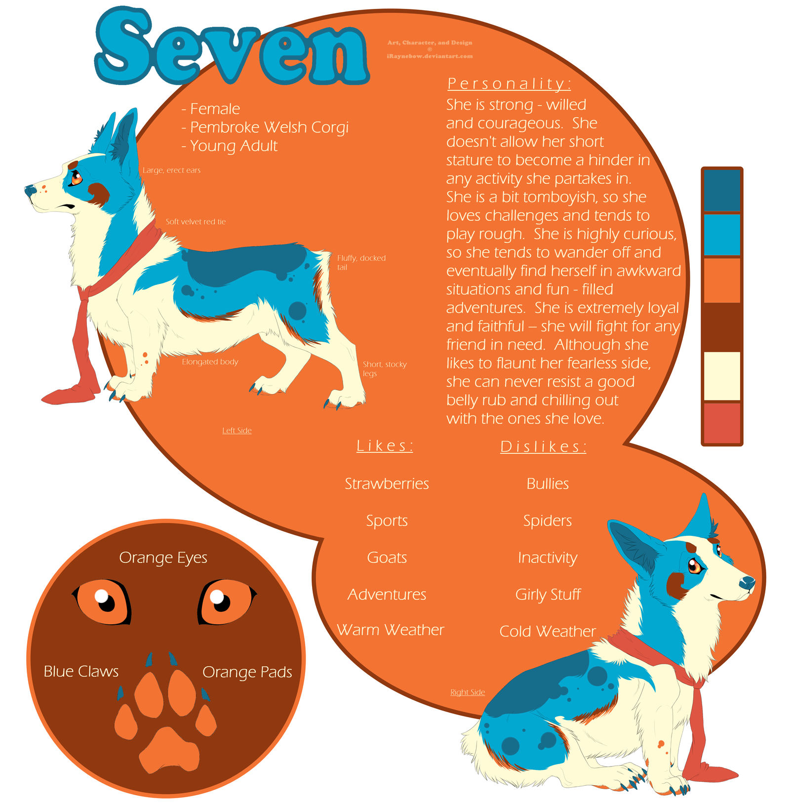 Seven Reference Sheet