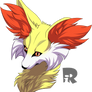 Fennekin Head Bust