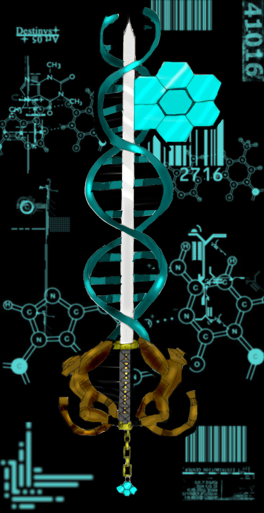 Double Helix Keyblade