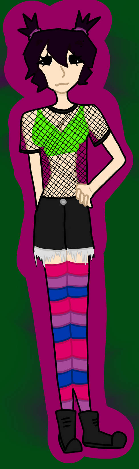 Sam full body ref by fishtailfinn on DeviantArt