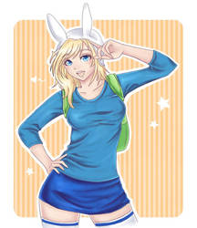 Fionna Adventure Time By Phadme-d727jt8