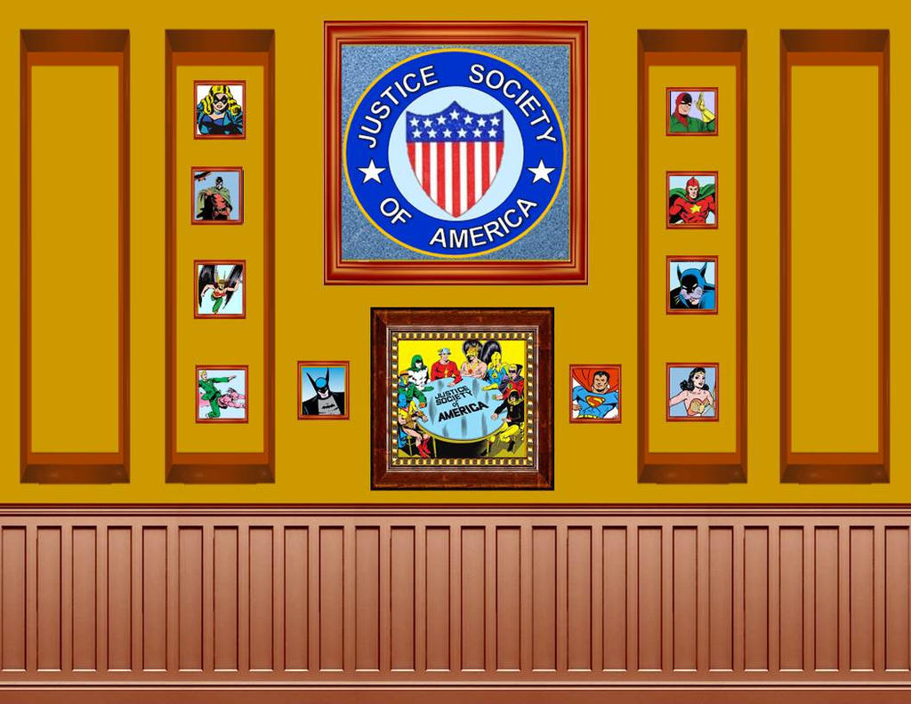 Jsa Deviantart JSA HQ in JLU Style Wall Short by Aradrath on DeviantArt