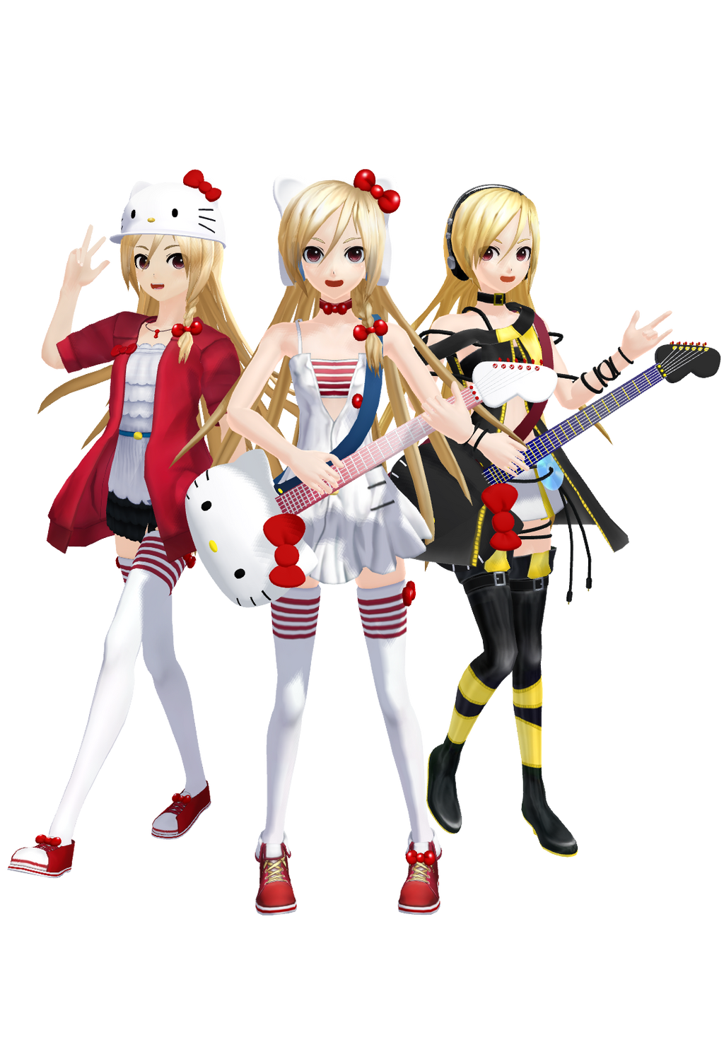 Kiyoha Rio MMD-Kitty'r Rio Model by ciripahn on DeviantArt