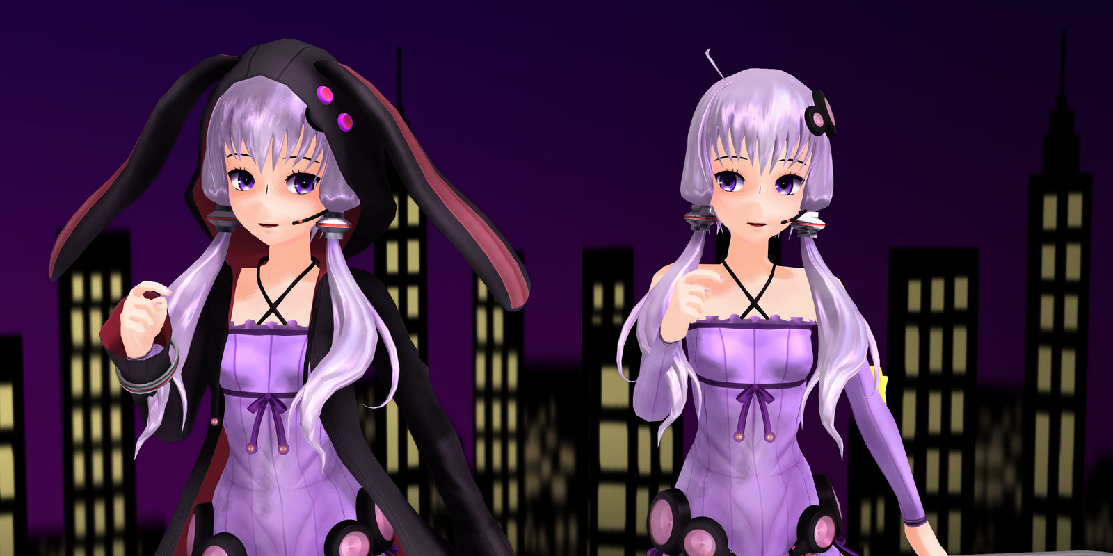 MMD Windows 100 % Yuzuki Yukari by ciripahn on DeviantArt