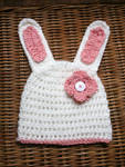 Easter Bunny Crochet Hat - Free Pattern by TampaBayCrochet