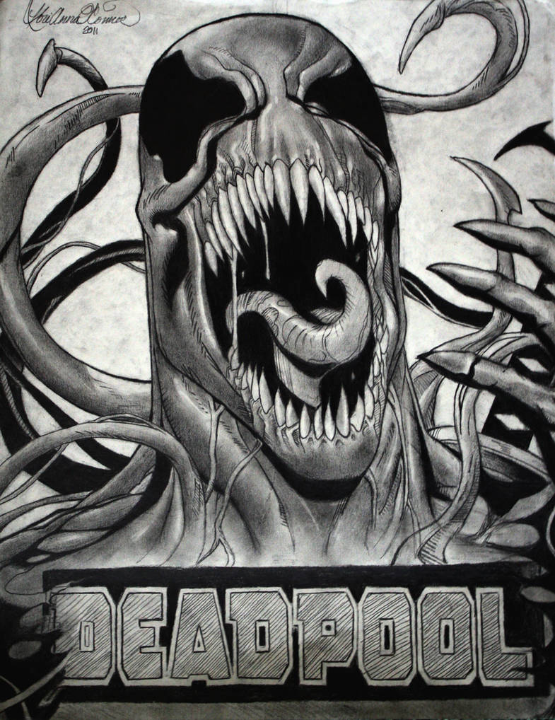 Symbiote Deadpool by Slightly-Spartan on DeviantArt