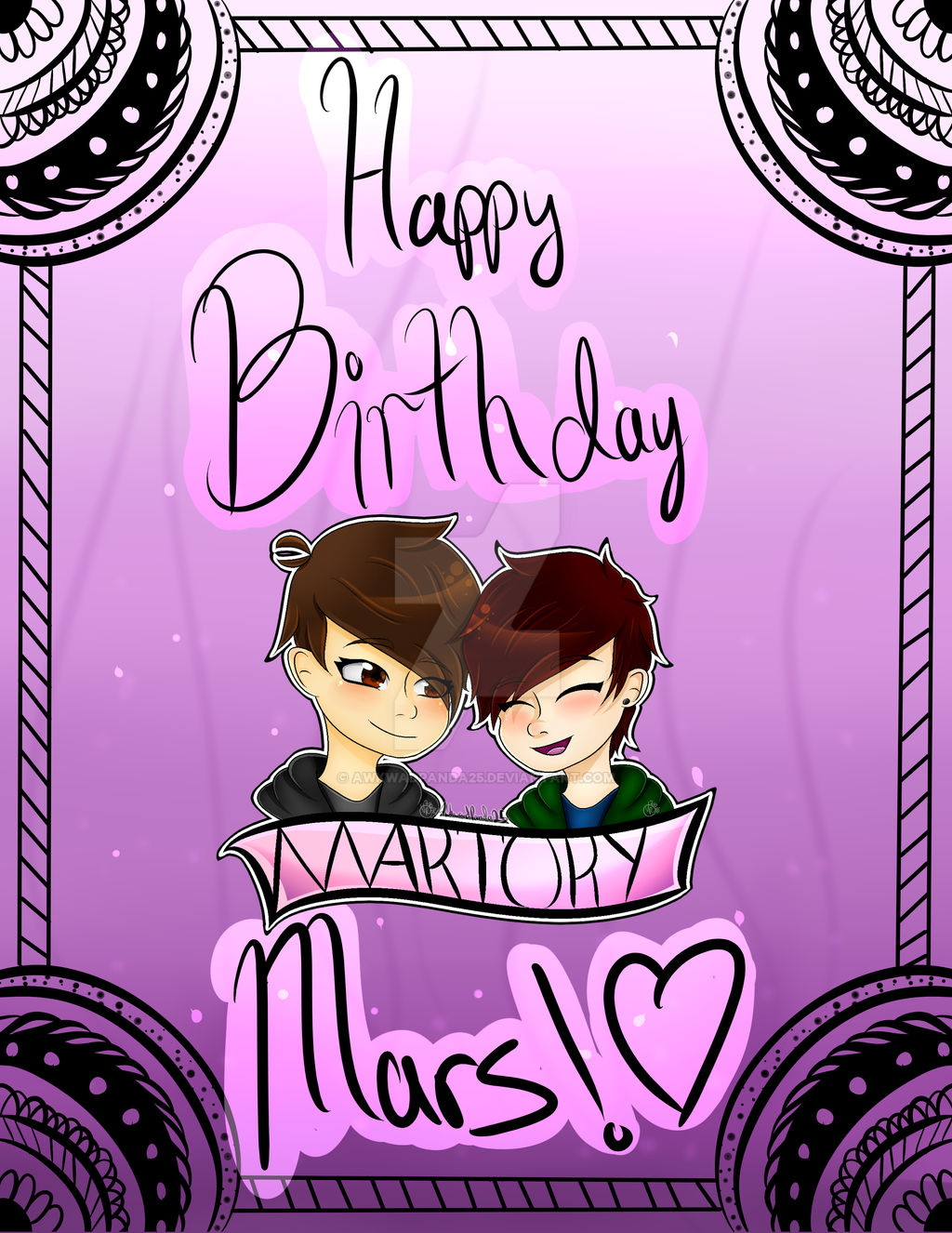 Happy Birthday Mars! by AwkwadPanda25 on DeviantArt