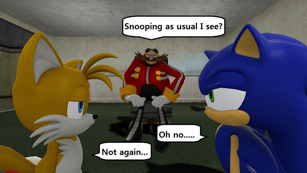 Snooping as usual I see? by DarkTails-X on DeviantArt