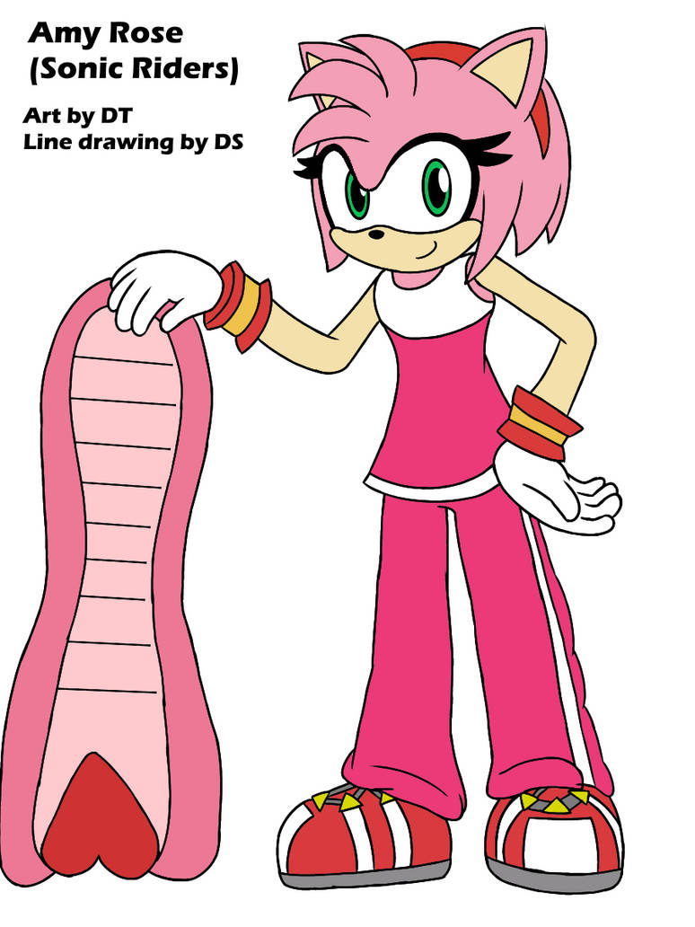 Amy Rose (Sonic Riders) by DarkTails-X on DeviantArt