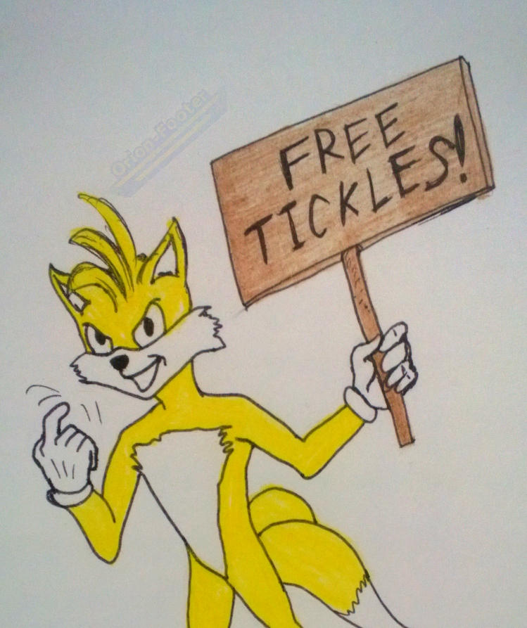 Tails Invites You To A Tickle Party by OrionFooter on DeviantArt