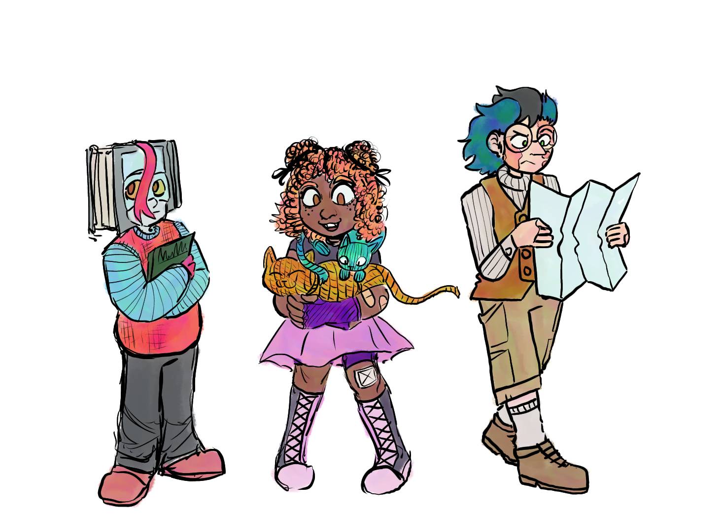 Superthings ocs by Lesausageperson on DeviantArt