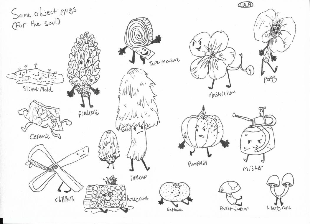Old object show ocs drawing by Lesausageperson on DeviantArt