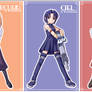 Heroines of 'Tsukihime' - 1