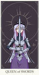 Queen of Swords | Tarot Card by kyorixx