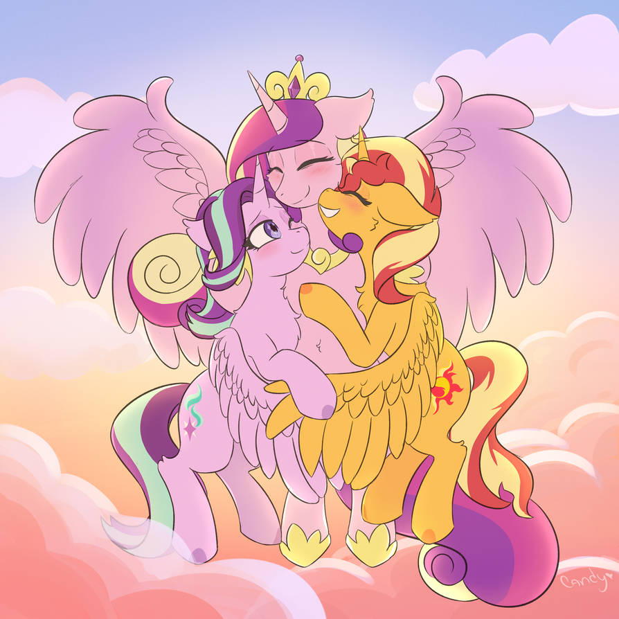 Devolution Hug Hug // Commission by CandyDemonC on DeviantArt