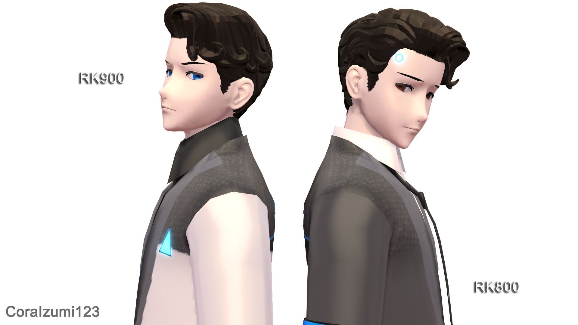 RK800 and RK900 by CoraIzumi123 on DeviantArt