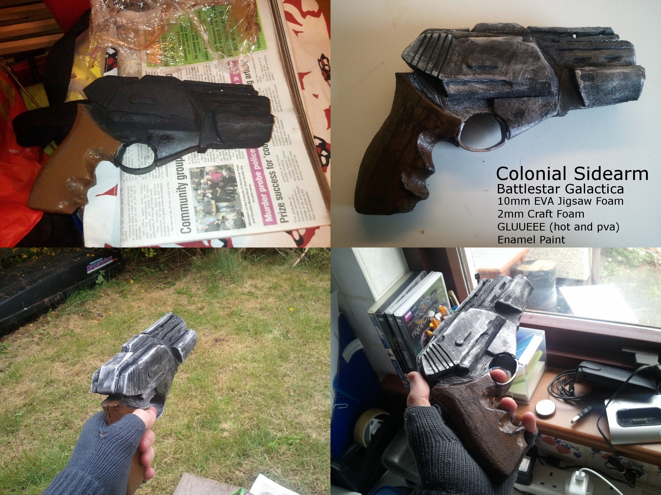 Colonial Sidearm Finished.