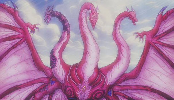 charmcaster dragon form - universe 1978 