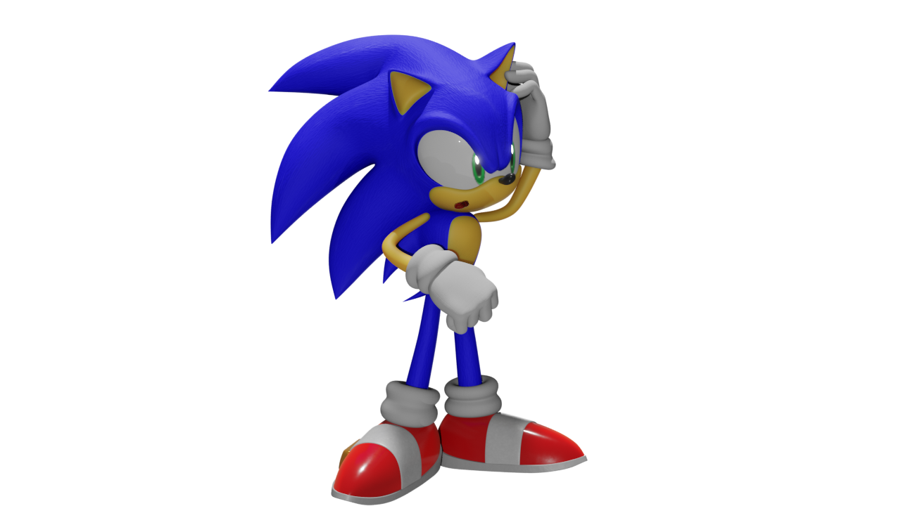 Sonic Adventure - Classic Sonic - Download Free 3D model by  Classic_Sonic_Lover (@Classic_Sonic_Lover) [233b271]