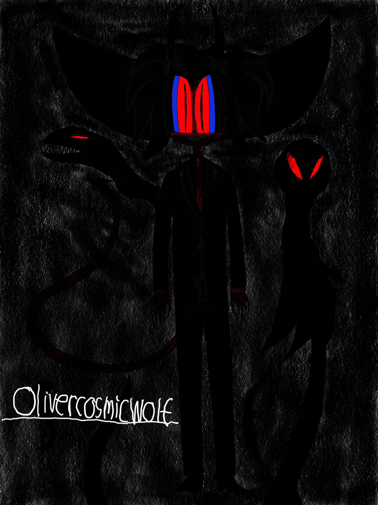 The demonic spirits, hide and wait