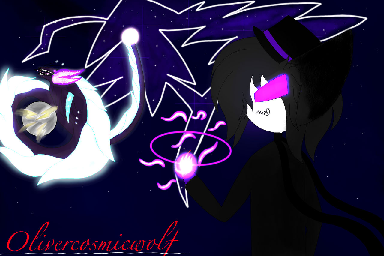 Trivin destroying the moon