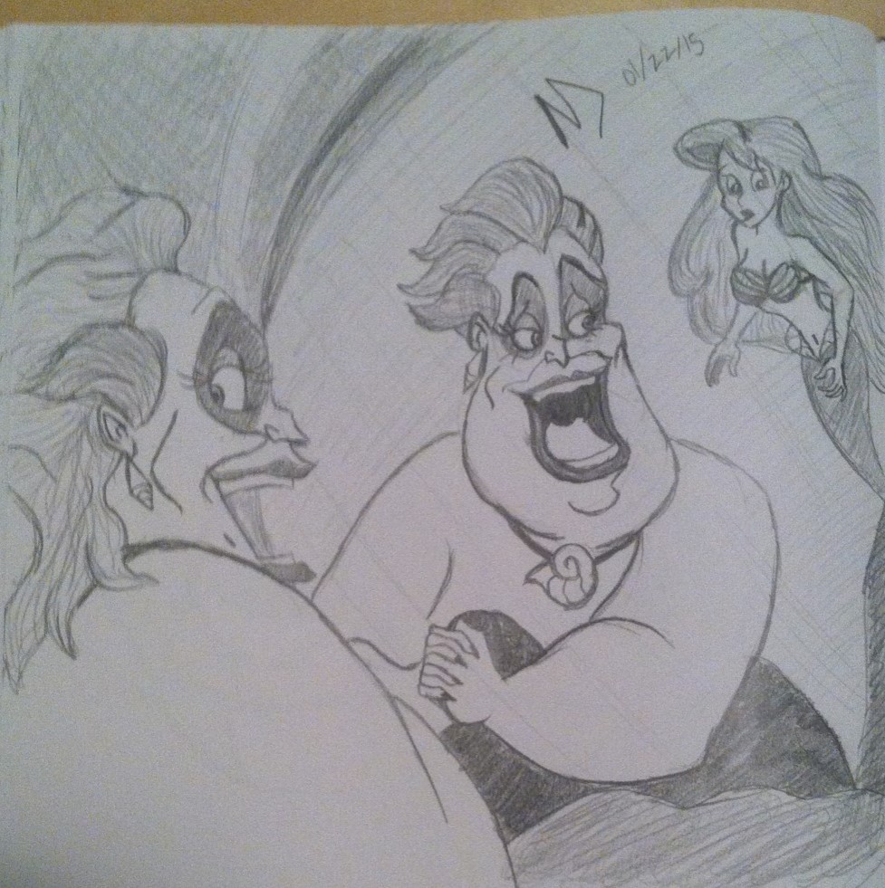 Ursula and Ariel