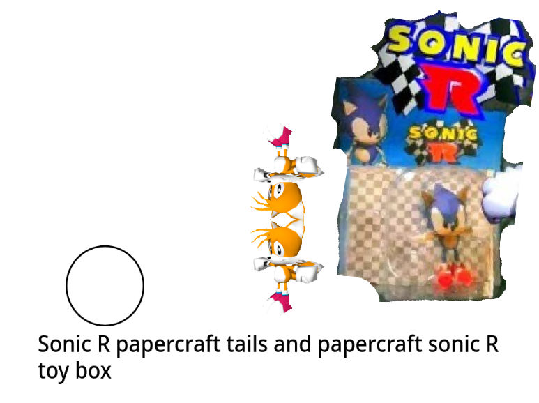 Sonic R papercraft tails, craft sonic r toy box!!! by tobioct26 on ...