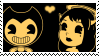 Request :: Bendy X Alice Angel :: by Kick-Smile-Plz