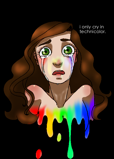 i only cry in technicolor