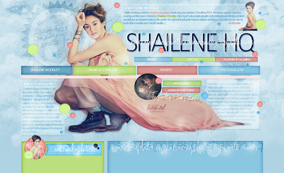 Order Layout ft. Shailene Woodley #20