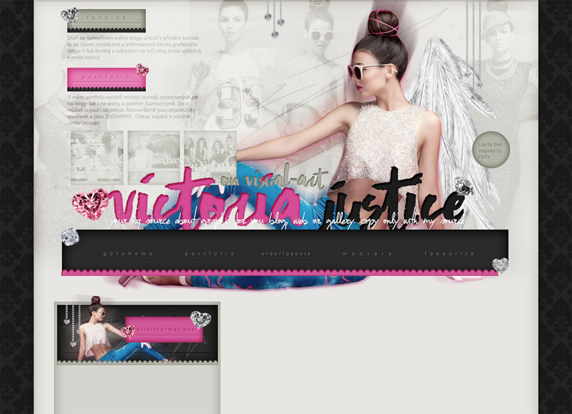 Order Layout ft. Victoria Justice #63