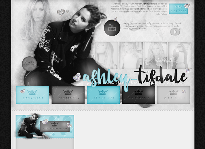 Order Layout ft. Ashley Tisdale #64