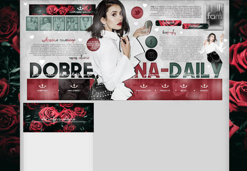 Order Layout ft. Nina Dobrev #76