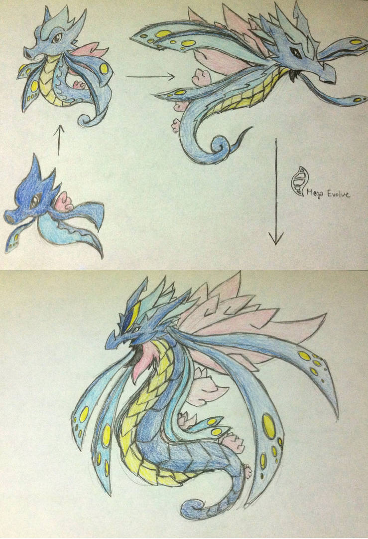 Kaiarga Evolution Kairaeg's Evolution by BetaX64 on DeviantArt