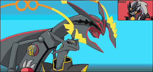 Ryuga the Shiny Rayquaza by BetaX64 on DeviantArt