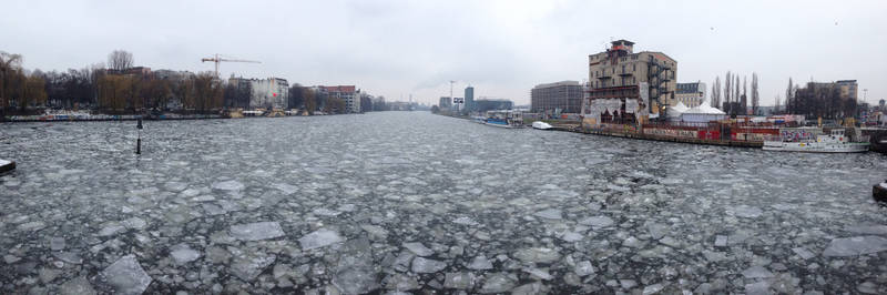 Semi-Frozen River